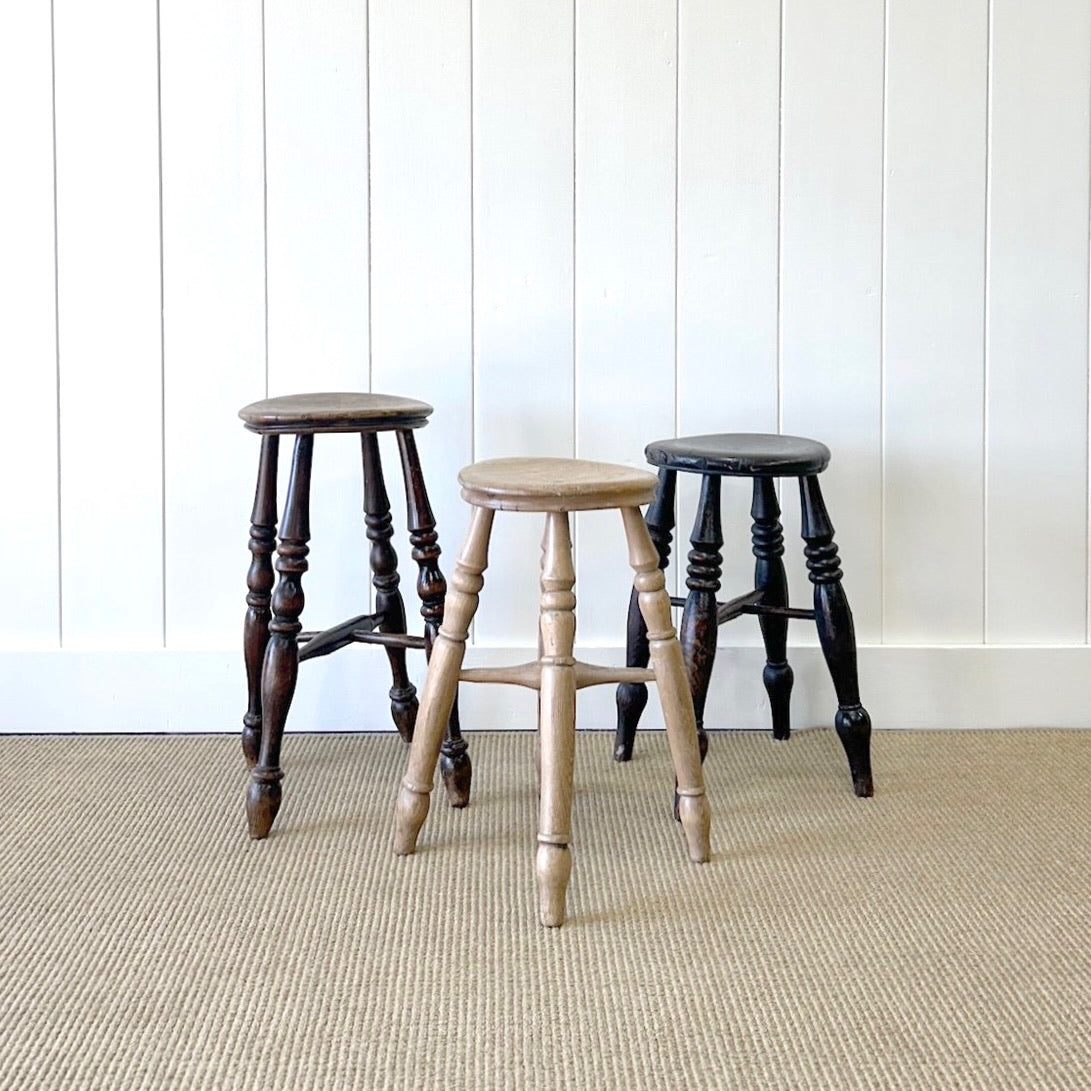 Antique English Stools & Dressing Stools | The Parson's Nose