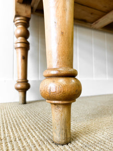 An Antique English 5ft Dining Server or Console Table