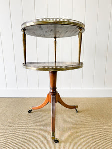 An English Regency "What-Not" shelf or Dumb Waiter