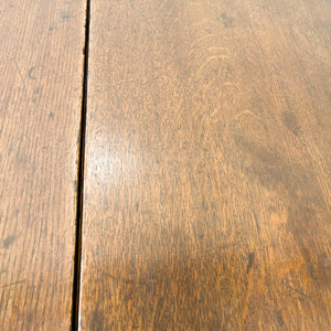 A Very Good Antique English Country Oak Drop Leaf Gate Leg Table c1760