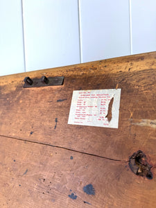An English Pine Mobile Desk c1890