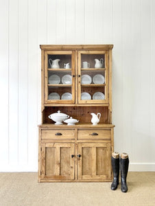 A 19th Century Pine Bookcase Cabinet or Hutch