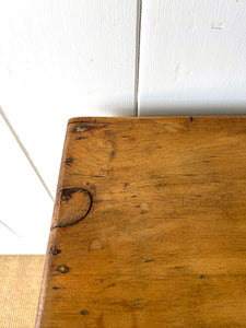 A Pine Washstand or Console Table