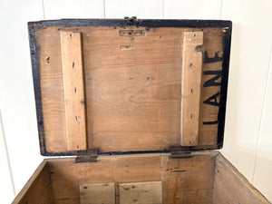 An Antique Painted Georgian Country House Box