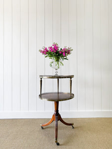 An English Regency "What-Not" shelf or Dumb Waiter