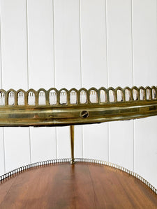 An English Regency "What-Not" shelf or Dumb Waiter