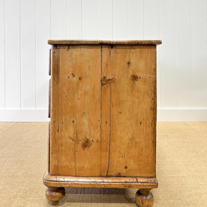An English Country 7 Drawer Pine Buffet or Sideboard