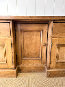 An English Country Pine Buffet or Sideboard