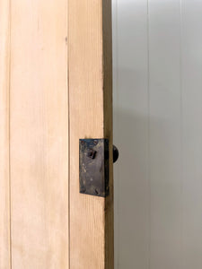 A Pine Wardrobe or Linen Press c1890