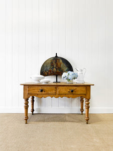 An Antique English 5ft Dining Server or Console Table