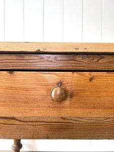 An Antique English 6ft Dining Server or Console Table