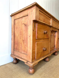 An English Country Pine Buffet or Sideboard