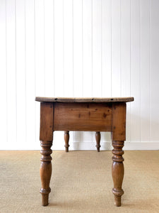 An Antique English 6ft Dining Server or Console Table