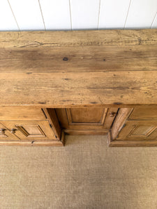 An English Country Pine Buffet or Sideboard