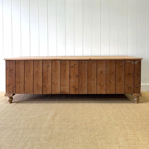 A Large Antique English Bank of Drawers Sideboard or Server c1890