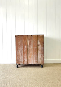An Ebonized Antique English Chest of Drawers/Dresser