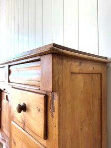 An English Country Pine Buffet or Sideboard