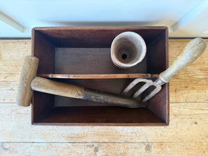 An Antique English Cutlery Tray