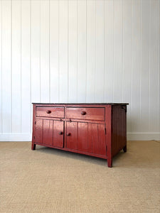 An English Country Red Pine Cabinet Cupboard