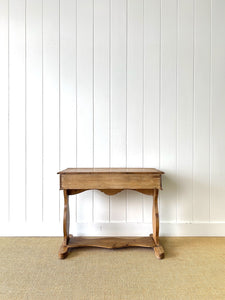 A Pine Washstand or Console Table