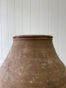 An Old Italian or Turkish Olive Jar