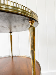 An English Regency "What-Not" shelf or Dumb Waiter