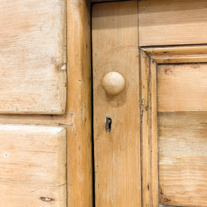 An English Country 7 Drawer Pine Buffet or Sideboard