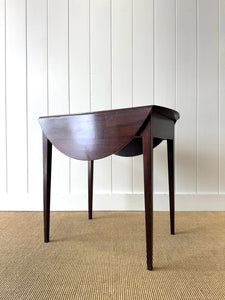 An English Country Mahogany Pembroke Drop Leaf Table