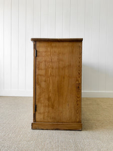 An Antique English Pine Pantry Cupboard