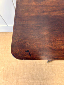 Charming English Georgian Mahogany Nightstand or Sidetable