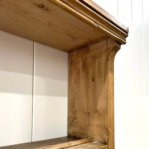 A 19th Century Pine Welsh Kitchen Dresser or Hutch
