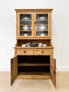 A 19th Century Pine Bookcase Cabinet or Hutch