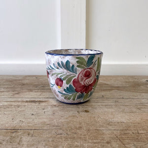 italian ceramic flower pots A Vintage Italian Floral Pot or Planter – The Parsons Nose Antiques