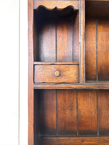 A George III Style Oak Welsh Dresser