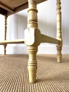 An English Country Pine Console Table or Desk c1860