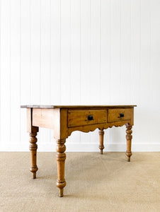 An Antique English 5ft Dining Server or Console Table