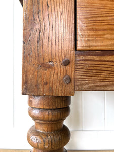 An Antique English 6ft Dining Server or Console Table