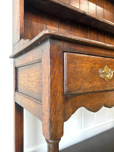 A George III Style Oak Welsh Dresser