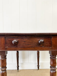 An English Country Mahogany Pembroke Drop Leaf Table
