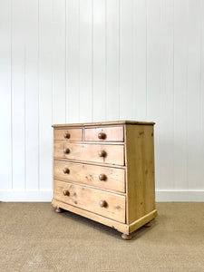 A 19th Century English Chest of Drawers or Dresser