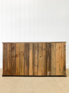 An Antique English Pine Sideboard c1890