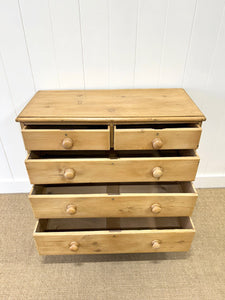 A 19th Century English Chest of Drawers or Dresser