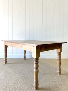 An English Country Pine 6ft Dining Table