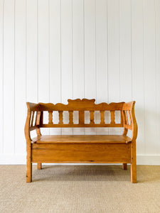 An Antique Country Hall Bench