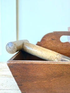 An Antique English Cutlery Tray