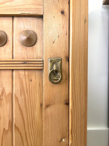 A Charming Pair of Pine Nightstands