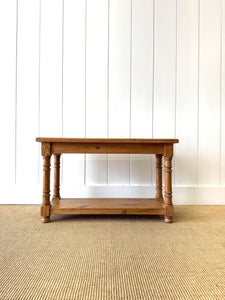 An English Pine Bench