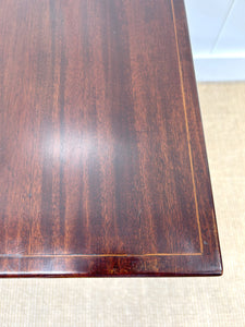An English Country Mahogany Console Table