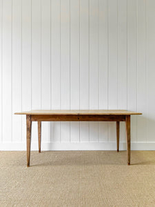 A VERY Good English Pine 5 1/2 ft Dining Table c1890