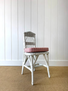 An Antique Wicker Side Chair
